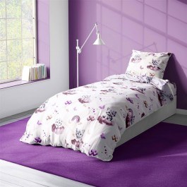 Σεντόνια Παιδικά Kitten 561 (Σετ 2τμχ) Mauve DimCol MAUVE