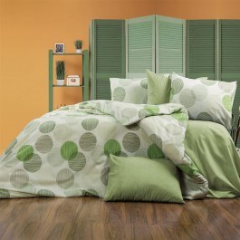Bed Sheets Coralia 468 (Set 3pcs) Green DimCol GREEN