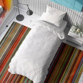 Σεντόνι Solid 491 White DimCol WHITE