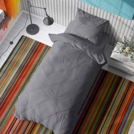 Σεντόνι Solid 495 Dark Grey DimCol GREY