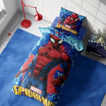 Kid Bed Sheets Marvel Spider-Man 714 (Set 4pcs) Electric Blue DimCol