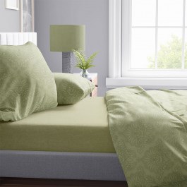 Σεντόνια Άρτεμις 704 (Σετ 4τμχ) Light Olive DimCol OLIVE