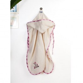 Κάπα Βρεφική Με Κέντημα Deer 198 Ecru-Pink DimCol PINK-ECRU