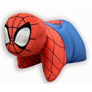 Kids Plush Decorative Cushion With Filling Marvel Spider-Man 89 45x28 Red-Blue DimCol
