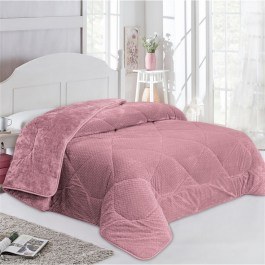 Κουβερτοπάπλωμα 1960 Jacquard Waves-Fleece 700gr/m² Rotten Apple DimCol APPLE