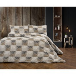 Μαξιλαροθήκη Κλεοπάτρα 609 Beige-Black DimCol BEIGE-BLACK