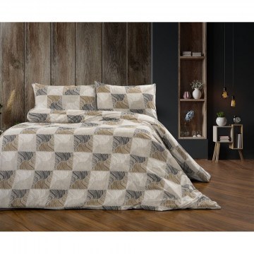 Μαξιλαροθήκη Κλεοπάτρα 609 Beige-Black DimCol