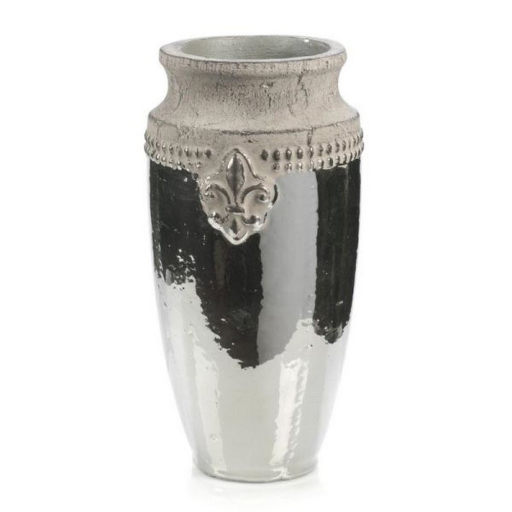 Βάζο Anois 8-0119 21x20x39cm Silver Artekko