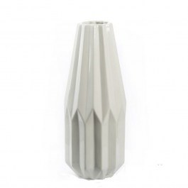 Βάζο Aqum 8-0108-C 16x16x42cm White Artekko WHITE