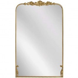 Wall Mirror Dia 661-2022-GOLD 58x3,5x92,5cm Gold Artekko GOLD