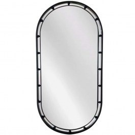 Wall Mirror Dia 661-2014-BLACK 50x3,5x100cm Black Artekko BLACK