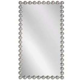 Wall Mirror Dia 661-2016-SILVER 60x4,5x110cm Silver Artekko SILVER