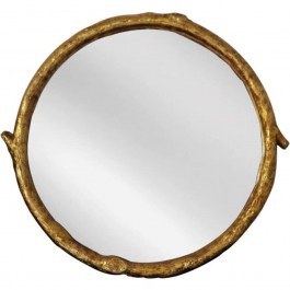 Wall Mirror Dia 661-2021-GOLD 88x4x80cm Gold Artekko GOLD