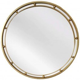 Wall Mirror Dia 661-2000-GOLD 80x3,5x80cm Gold Artekko GOLD