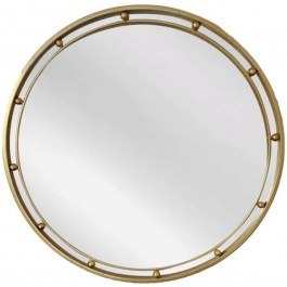 Wall Mirror Dia 661-2001-GOLD 60x3,5x60cm Gold Artekko GOLD