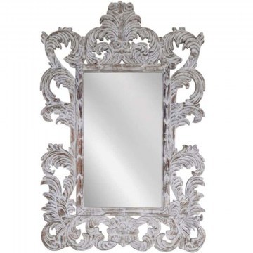 Καθρέπτης Τοίχου Σκαλιστός Mirroki 667-4004 120x90cm White Artekko