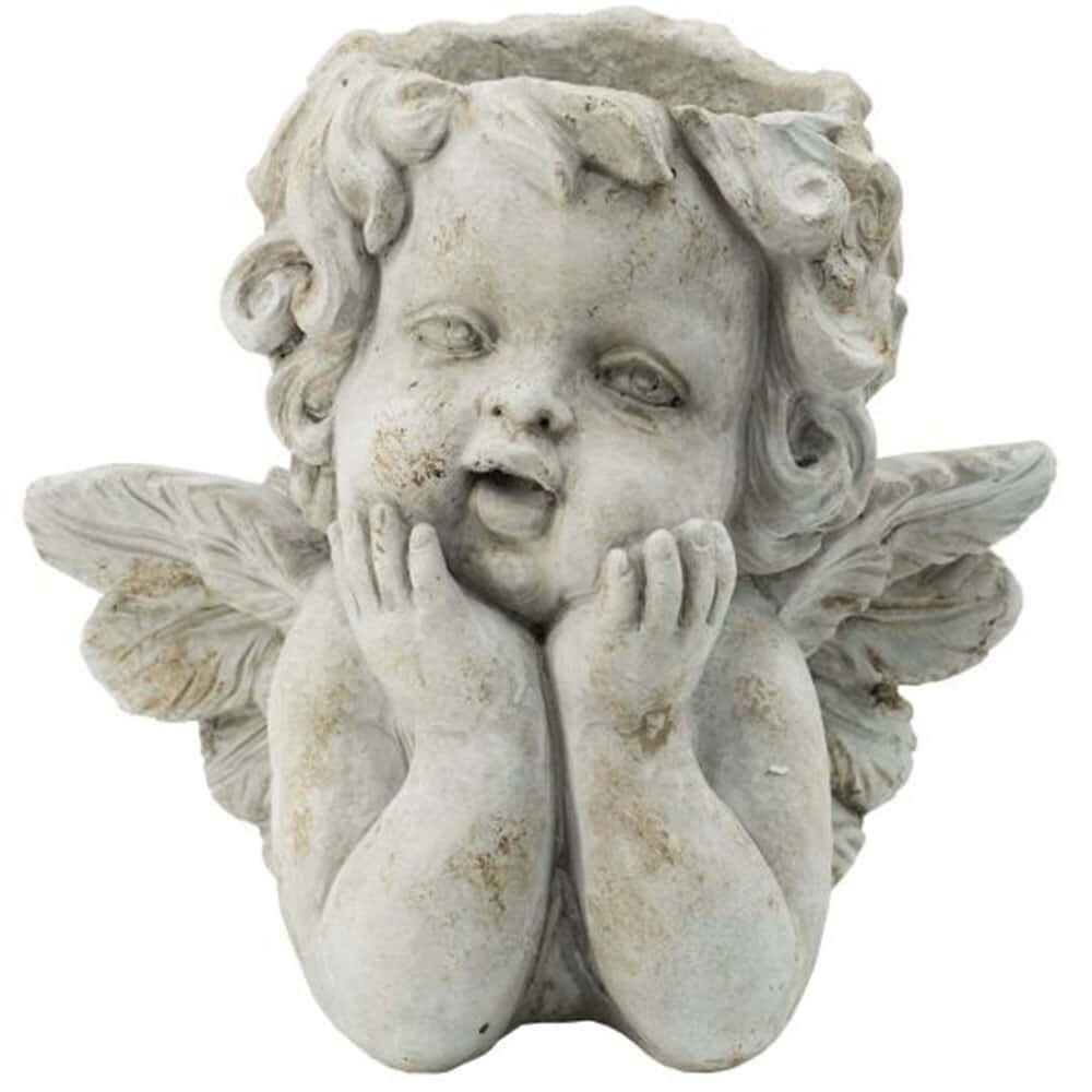 Κασπώ Αγγελάκι D8972 27x18,5x15cm Grey Artekko