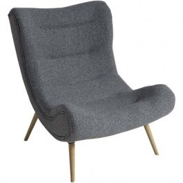 Armchair Cloud Curls 735-2202-GL 97x80x100cm Grey GREY