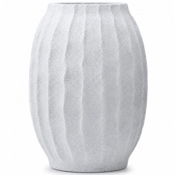 Plant Pot Raw 8-0326 35x35x48,5cm White Artekko