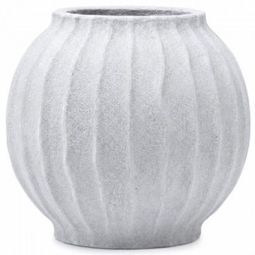 Plant Pot Raw 8-0327 39,5x39,5x37cm White Artekko