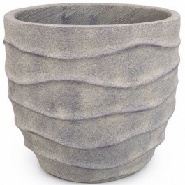 Plant Pot Raw 8-0305 40,5x40,5x38cm Grey Artekko GREY
