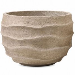 Plant Pot Raw 8-0304 43x43x28cm Beige Artekko BEIGE