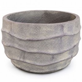 Plant Pot Raw 8-0306 43x43x28cm Grey Artekko GREY