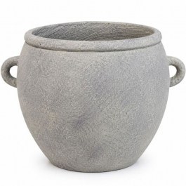 Plant Pot Raw 8-0319 36x30x27cm Grey Artekko GREY