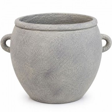 Plant Pot Raw 8-0319 36x30x27cm Grey Artekko