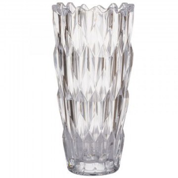 Vase Urn 76660 14x14x29,5cm Clear Artekko