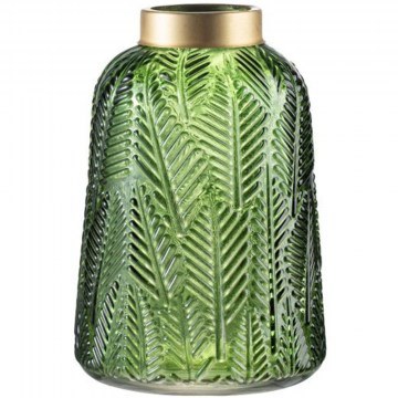 Vase Palm 76888 17x17x24,5cm Green Artekko