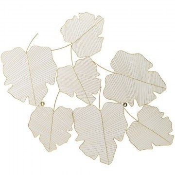 Διακοσμητικό Τοίχου Leaf 45064 125x2x95cm Gold Artekko