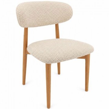 Chair Bomonti Boucle 715-1112 56x50x79cm Ecru-Natural