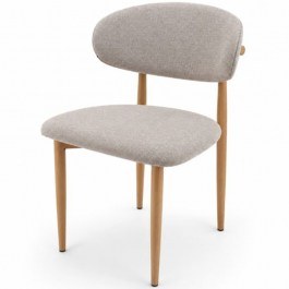 Καρέκλα Sento 047-6232 52x56x78cm Beige-Natural BEIGE