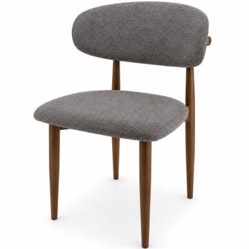 Καρέκλα Sento 047-6233 52x56x78cm Grey-Brown