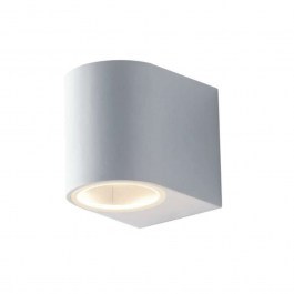 Wall Lamp One I-ONE-AP1 BCO 1xGU10 IP54 9,3x8x6,7cm White Intec WHITE