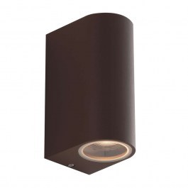 Wall Lamp One I-ONE-AP2 BRO 2xGU10 15,1x9,3x6,7cm Bronze Intec BRONZE