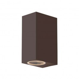 Wall Lamp Qubo I-QUBO-AP2 BRO 2xGU10 15,1x9,3x6,7cm Bronze Intec BRONZE
