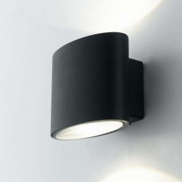 Wall Lamp Boxter LED-W-BOXTER NER 2x4W Led 12,9x10x8,5cm Black Intec BLACK