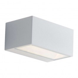 Φωτιστικό Τοίχου - Απλίκα Twin LED-W-TWIN-XL BCO 40W Led 30x10,8x12cm White Intec WHITE