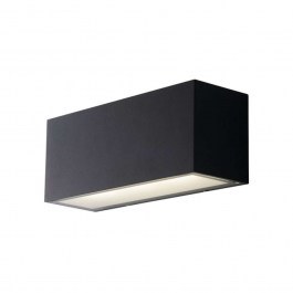 Wall Lamp Twin LED-W-TWIN-M ANT 20W Led 16 22x10,3x8,5cm Anthracite Intec ANTHRACITE