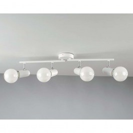 Ceiling Lamp - Spot Punto SPOT-PUNTO-4 BCO Adjustable 4xE27 68x14x10cm White Intec WHITE