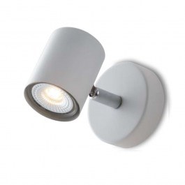 Ceiling Lamp - Spot Zero SPOT-ZERO-1 BCO Adjustable 1xGU10 8x12cm White Intec WHITE