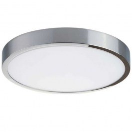 Ceiling Light Domo LED-DOMO-R24 24W Led D24cm 2,4cm Chrome Intec CHROME