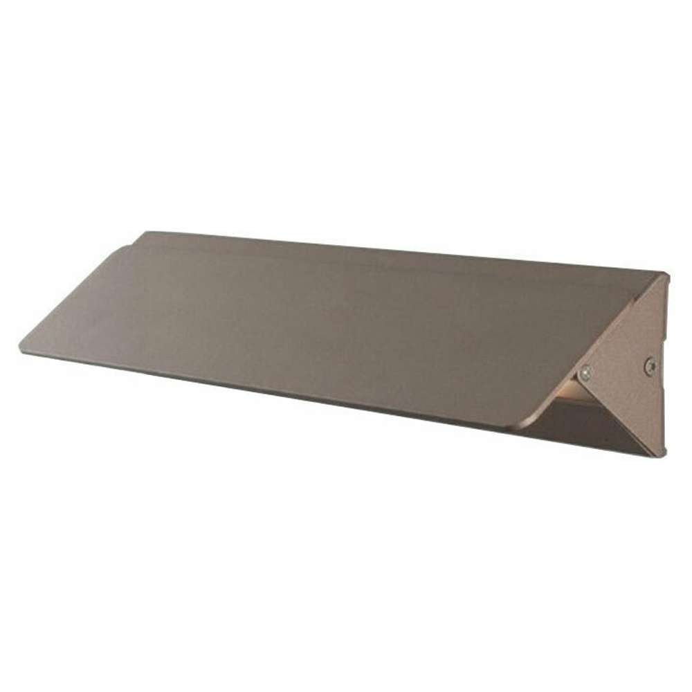 Φωτιστικό Τοίχου - Απλίκα Aileron LED-W-AILERON BRO 10W Led 35x8x5,5cm Bronze Intec