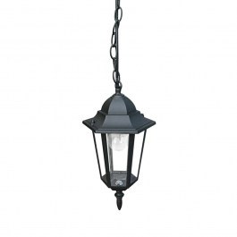 Ceiling Light Milano LANT-MILANO/S1 1xE27 60W 17x84cm Black Intec BLACK