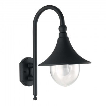 Wall Lamp Pavia LANT-PAVIA-AP1 1xE27 60W 26x34x48cm Black Intec