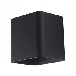 Wall Lamp Biome LED-W-BIOME NERO 7W Led 11x11x9,5cm Black Intec BLACK