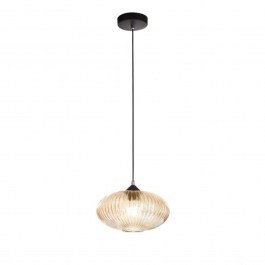 Φωτιστικό Οροφής Fiordaliso 3583-40-125 1xE27 40W Φ30 200cm Amber La Mia Luce AMBER
