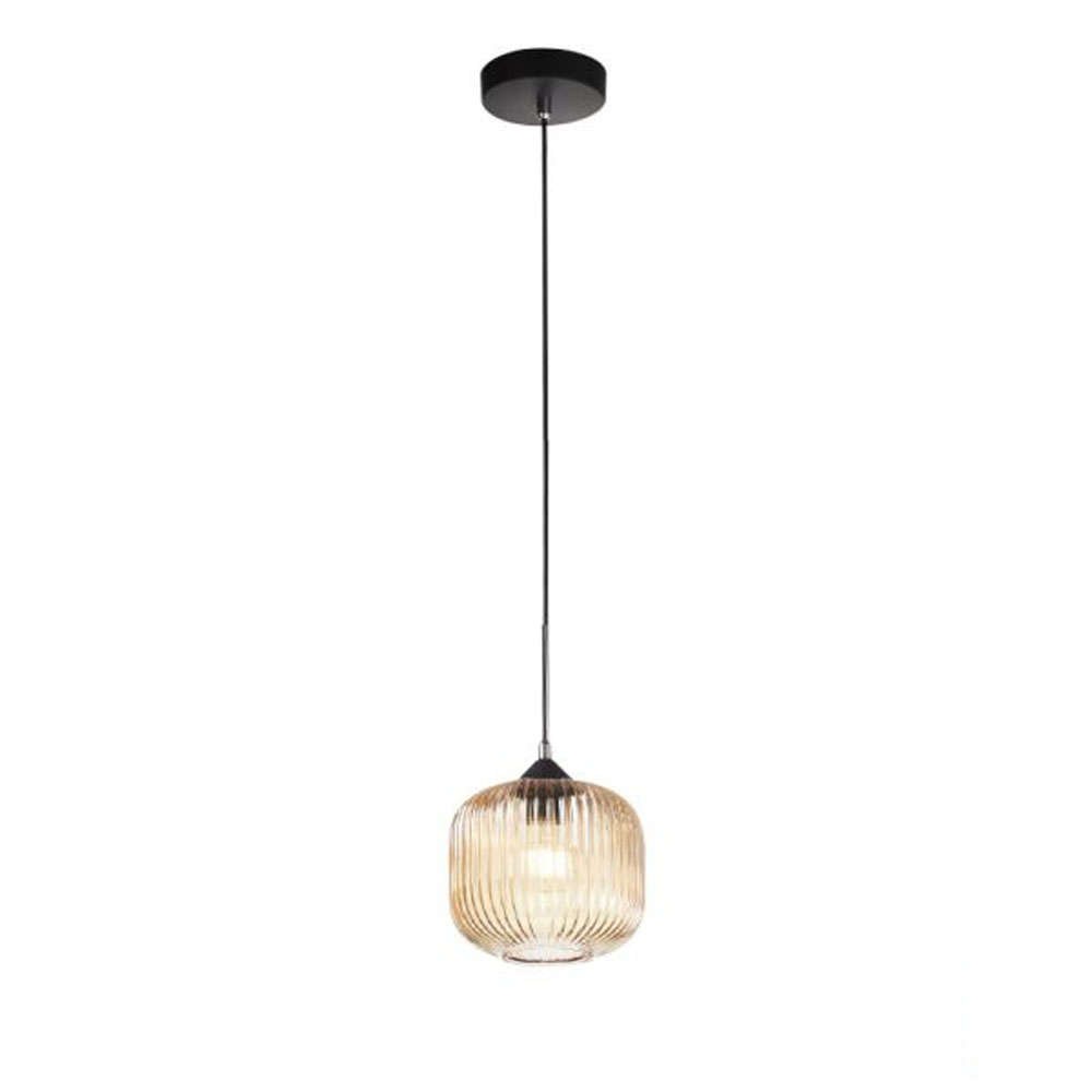 Φωτιστικό Οροφής Dock 3584-40-125 1xE27 40W Φ20 200cm Amber La Mia Luce